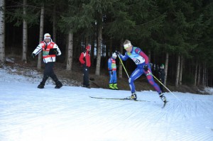 David Brünn v pretekoch na 10 km voľne.