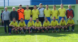 ŠKF Kremnica – muži Horný rad zľava: Dušan Privalinec, Štefan Boldiš, Lukáš Dérer, Matej Antal, Milan Schmidt, Miloš Lachký, Mikuláš Urgela, Jakub Kuzma, Tomáš Hric, Dušan Krajčík. Dolný rad zľava: Michal Chladný, Slavomír Urgela, Michal Ziman, Peter Ďurica, Lukáš Moravčík, Radoslav Urgela, Miroslav Palík, Peter Urgela.