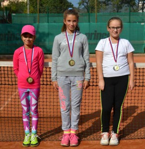 Zľava: Laura Volková, Laura Ihringová, Andrea Kirková